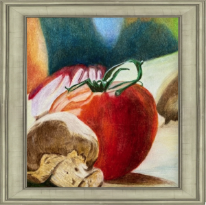 Apples and mushrooms