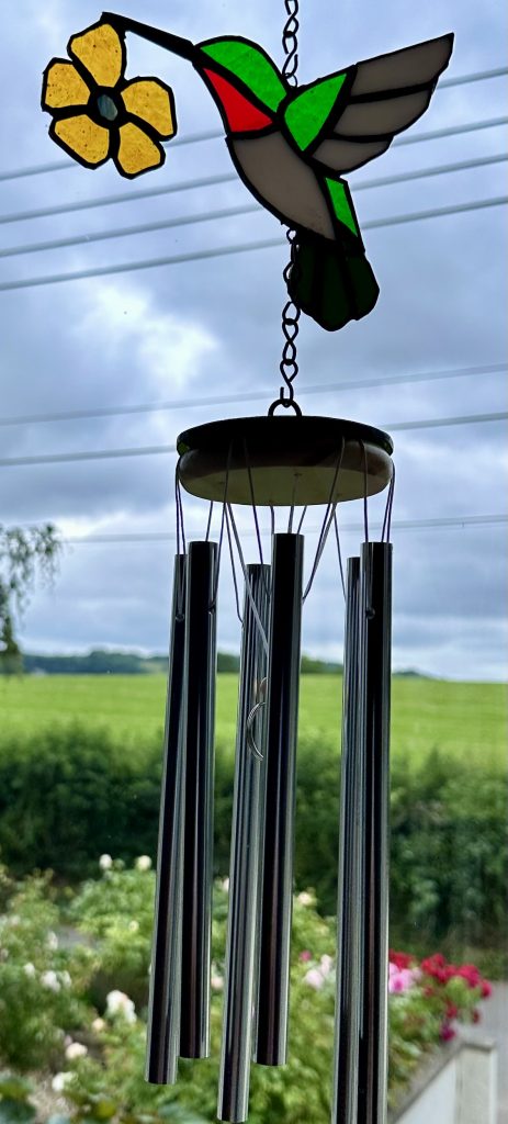 Humming bird windchime